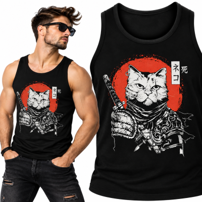 TANK TOP ŚMIESZNY CATANA OF DEATH